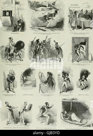 L'Illustration, una rivista universale del 1843, copre una vasta gamma di argomenti tra cui arte, cultura, politica ed eventi attuali, con illustrazioni che forniscono un contesto visivo agli articoli. Foto Stock