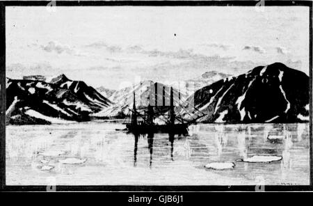 *Circumnavigazione dell'Asia e dell'Europa* (1882) fornisce un resoconto dettagliato della spedizione Vega, concentrandosi sul suo viaggio lungo le coste settentrionali dell'Asia e dell'Europa. Include anche una revisione storica delle precedenti spedizioni in queste regioni. Foto Stock