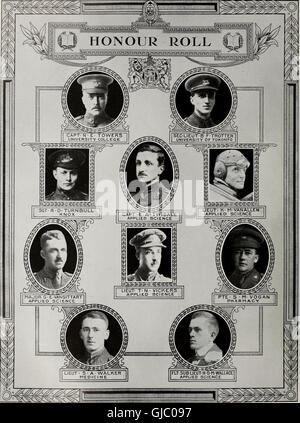 The Varsity guerra supplemento 1917 (1917) Foto Stock