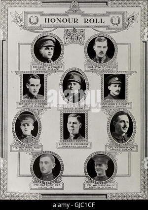 The Varsity guerra supplemento 1917 (1917) Foto Stock