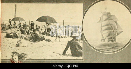 Asbury Park e Ocean Grove (1908) Foto Stock