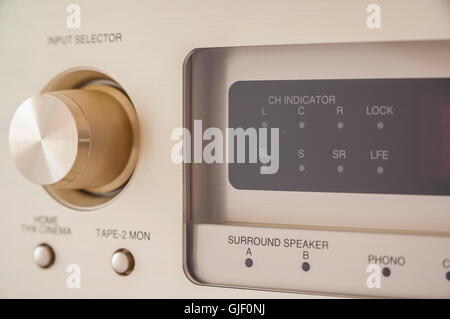 Stereo amplificatore vintage Foto Stock