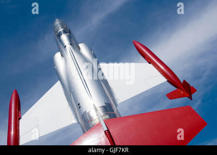 Il Lockheed F-104 Starfighter è un singolo motore ad alte prestazioni, intercettore supersonico aerei. Foto Stock