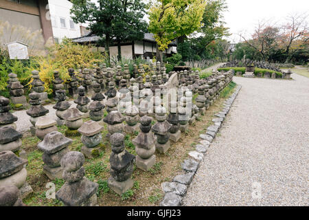 Nara, Giappone - 22 Novembre 2015: fuori a Gango-ji di Nara, Giappone. Foto Stock