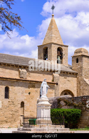 Medievale SITO DE L'HAUTURE Fos sur Mer Bdr Francia Foto Stock