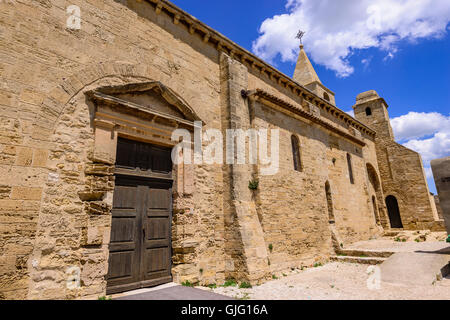 Medievale SITO DE L'HAUTURE Fos sur Mer Bdr Francia Foto Stock