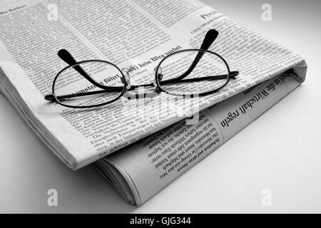 Giornale ufficiale informa Foto Stock