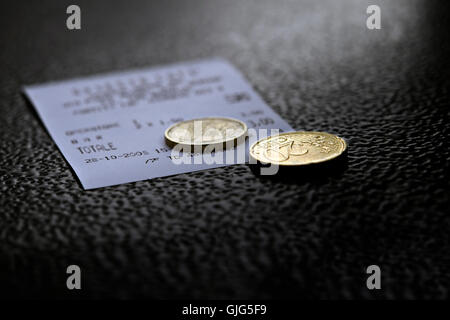 I prestiti bancari istituzione pay Foto Stock