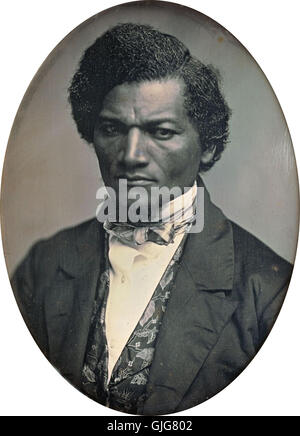 Frederick Douglass, Frederick Augustus Washington Bailey, (1818 – 1895) riformatore sociale americano, oratore, scrittore e statista Foto Stock