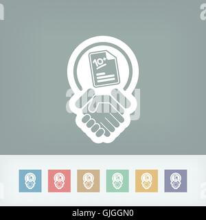 Massima icona di rating Illustrazione Vettoriale