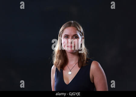 Edinburgh, Regno Unito. Il 16 agosto 2016. Edinburgh International Book Festival 4 giorno. Edinburgh International Book Festival avrà luogo a Charlotte Square Gardens. Edimburgo. Foto di Agnes Torok. Pak@ Mera/Alamy Live News Foto Stock