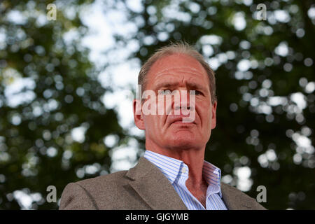 Edinburgh, Regno Unito. Il 16 agosto 2016. Edinburgh International Book Festival 4 giorno. Edinburgh International Book Festival avrà luogo a Charlotte Square Gardens. Edimburgo. Foto di Erwin James. Pak@ Mera/Alamy Live News Foto Stock