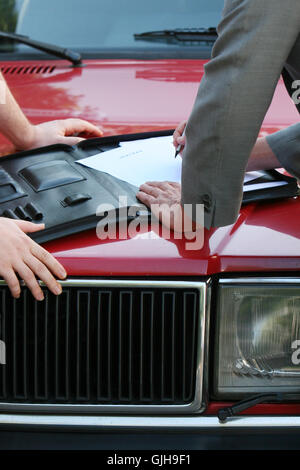 auto vendita 9 Foto Stock