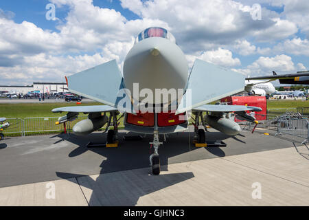 Multirole fighter Eurofighter Typhoon. German Air Force (Luftwaffe). Foto Stock