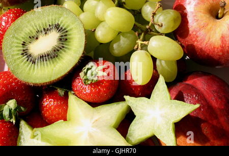 frutta mista Foto Stock