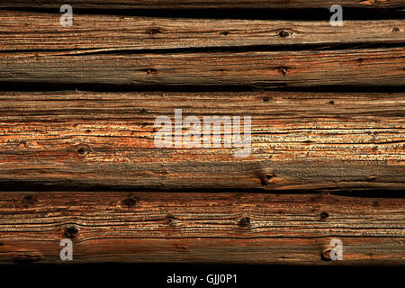 struttura in legno Foto Stock