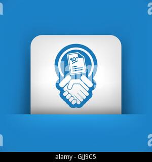 Massima icona di rating Illustrazione Vettoriale