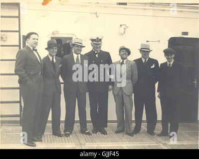 BASA 1868K 1 44 4 Comedian Harmonists, Brema Steamboat, 1934 Foto Stock