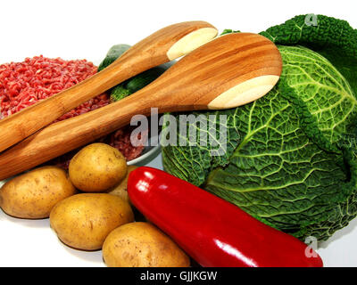 Cibo aliment vitamine Foto Stock