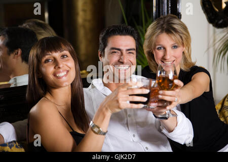 Discoteca esseri umani gli esseri umani Foto Stock