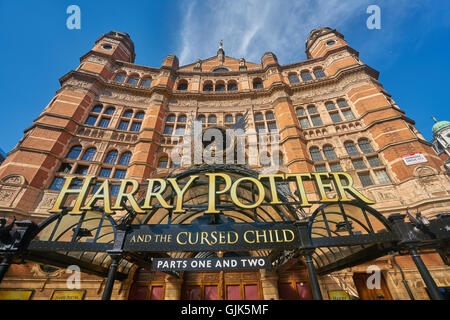 Harry Potter e il maledetto bambino. Palace Theatre Foto Stock