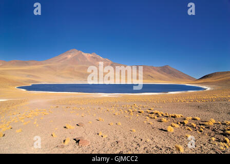 Deserto Blu wasteland Foto Stock