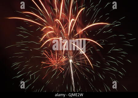 Razzo Spaziale firmamento Foto Stock