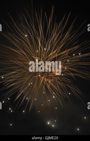 Razzo Spaziale firmamento Foto Stock