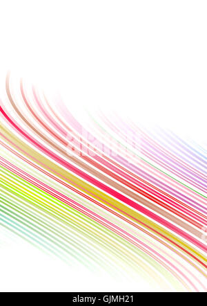 Spie digitali arcobaleno Foto Stock