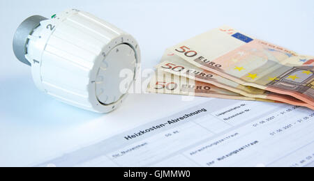 Valvola di contabilità di costi incidentali sth. Foto Stock