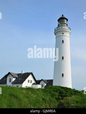 Faro di hirtshals Foto Stock