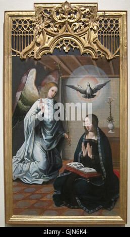 "L'Annunciazione" da Juan de Flandes, Cincinnati Art Museum Foto Stock