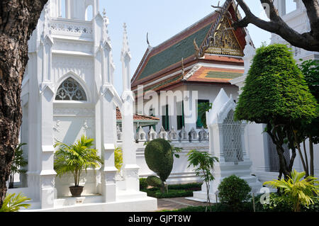 Vicino a Wat Ratchabophit, Bangkok, Thailandia Foto Stock