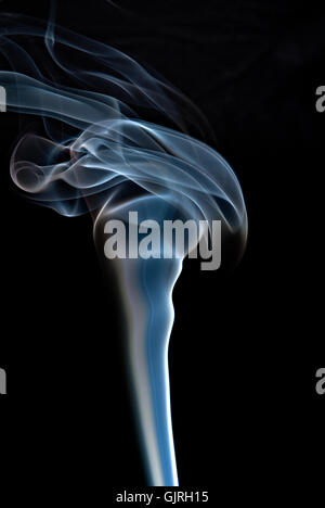 Abstract fumo tornado Foto Stock