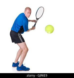 giocatori di tennis Foto Stock