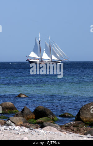 Mare spiaggia La spiaggia Foto Stock