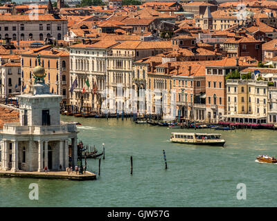 Dogana da mar in San Marco del bacino, Venezia. Foto Stock