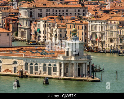 Dogana da mar in San Marco del bacino, Venezia. Foto Stock