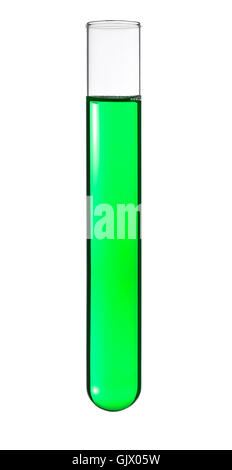 Liquido di test isolato Foto Stock