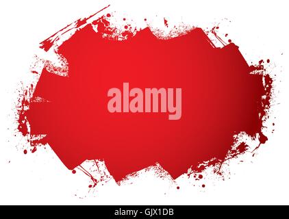 Macchia di sangue sullo sfondo Foto Stock