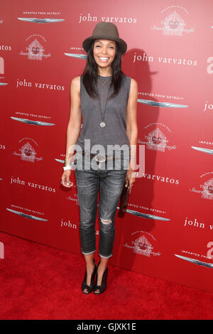 John Varvatos xiii annuale di Stuart House beneficio presso la John Varvatos Store - Arrivi con: Tamara Taylor dove: Los Angeles, California, Stati Uniti quando: 17 Apr 2016 Foto Stock