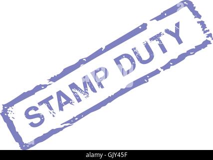 Imposta di bollo Illustrazione Vettoriale