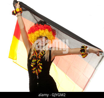 Il calcio in Germania Foto Stock