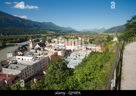 Alpi storica città vecchia Foto Stock