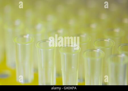 Micropipetta suggerimenti. Foto Stock