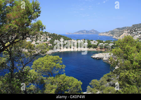 Puerto de andratx Foto Stock
