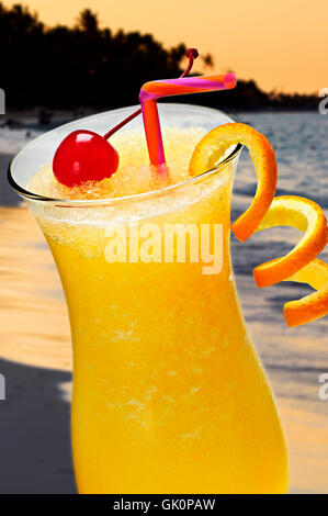 Calice di vetro tumbler Foto Stock