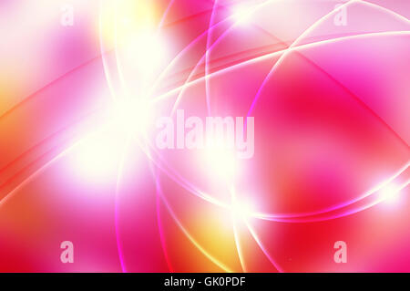 Ray glow abstract Foto Stock