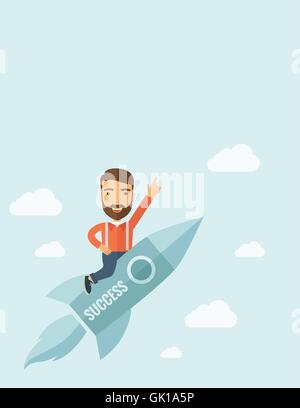 Business start up Illustrazione Vettoriale
