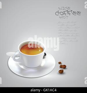 Tazza di caffè Illustrazione Vettoriale